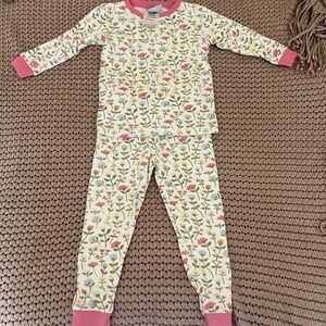 Bella Bliss PJ Floral PJ set. Size 4. Great Condition. Only worn once or twice